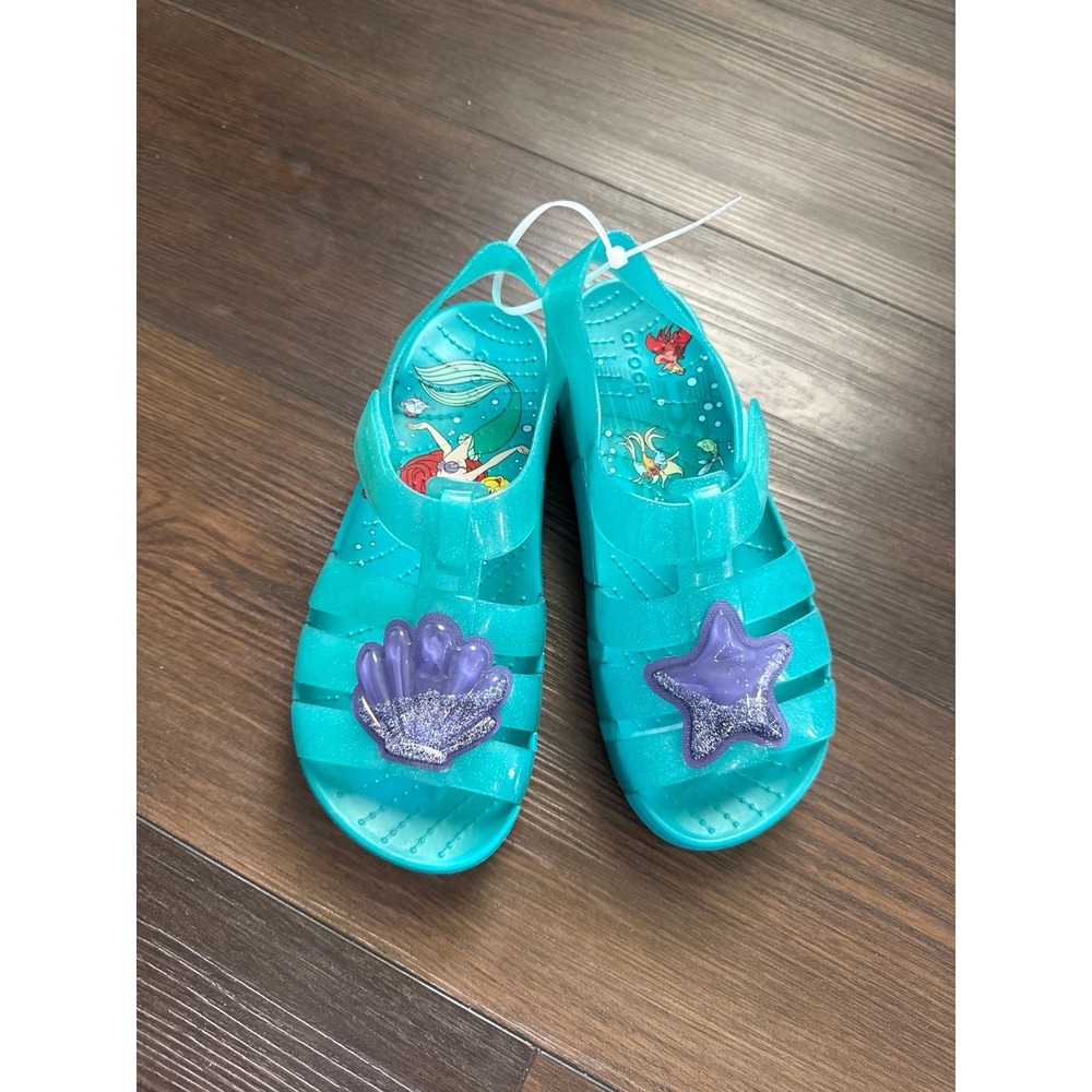 Disney Princess Ariel Crocs Sandals J2